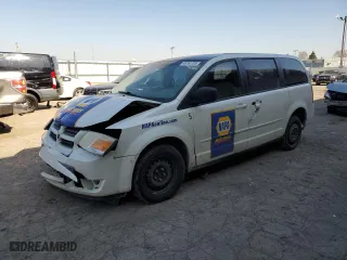 2010 Dodge Grand Caravan SE with VIN 2D4RN4DE4AR385806, listed as a Copart auction lot 48761105 with 0 mi miles and Salvage Title. Bid and sale history available at carsss.com. Image 1.