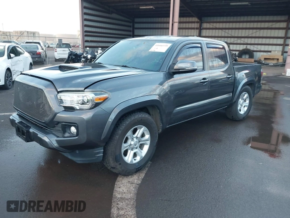 2017 Toyota Tacoma SR5 with VIN 3TMAZ5CN4HM045479, listed as a IAAI auction lot 41666539 with 44,758 mi miles and . Bid and sale history available at carsss.com. Image 2.