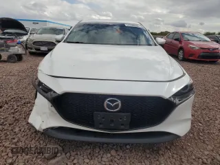 2020 Mazda 3 Premium Package with VIN JM1BPANM5L1174408, listed as a Copart auction lot 51709595 with 48,348 mi miles and Salvage Title. Bid and sale history available at carsss.com. Image 5.
