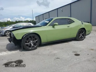 2017 Dodge Challenger R/T with VIN 2C3CDZBT6HH592464, listed as a Copart auction lot 63942945 with 126,505 mi miles and Salvage title. Bid and sale history available at DreamBid. Image 1.