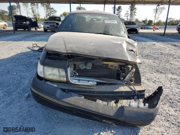 2011 Ford Crown Victoria with VIN 2FABP7AV8BX143277, listed as a Copart auction lot 74735994 with 0 mi miles and Salvage Title. Bid and sale history available at carsss.com. Image 5.