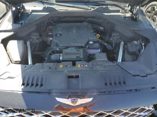 2024 Genesis GV80 with VIN KMUHBDSB1RU166890, listed as a Copart auction lot 48678655 with 28,020 mi miles and Non Repairable. Bid and sale history available at carsss.com. Image 12.