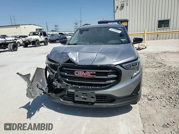 2020 GMC Terrain SLE with VIN 3GKALMEV1LL203661, listed as a Copart auction lot 53195945 with 87,870 mi miles and Salvage title. Bid and sale history available at DreamBid. Image 12.