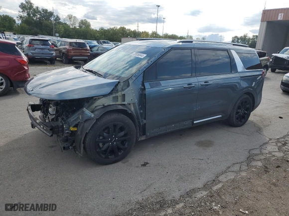 2022 Kia Carnival SX with VIN KNDNE5H39N6091132, listed as a Copart auction lot 70006644 with 63,958 mi miles and Salvage Title. Bid and sale history available at carsss.com. Image 1.