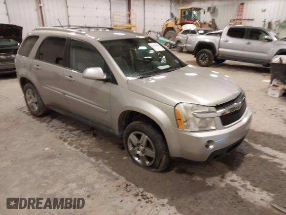 2007 Chevrolet Equinox LT with VIN 2CNDL63F676253896, listed as a IAAI auction lot 42016888 with 209,809 mi miles. Bid and sale history available at carsss.com. Image 1.