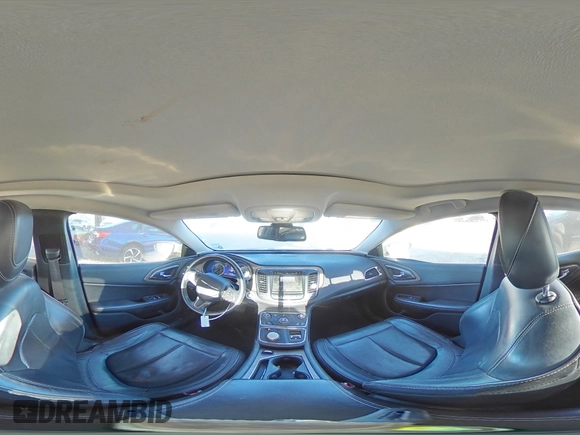 2015 Chrysler 200 C with VIN 1C3CCCCB3FN527646, listed as a Copart auction lot 42138125 with 203,105 mi miles and Salvage Title. Bid and sale history available at DreamBid. Image 14.