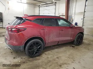 2019 Chevrolet Blazer with VIN 3GNKBCRS5KS684927, listed as a Copart auction lot 45094605 with 69,392 mi miles and Salvage Title. Bid and sale history available at carsss.com. Image 3.