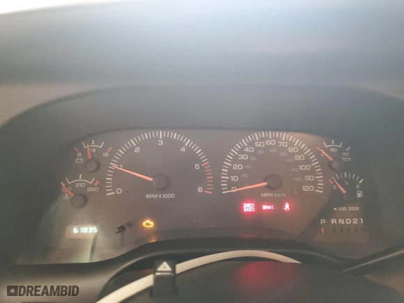 2001 Dodge Ram 1500 with VIN 3B7HC13Y51G802526, listed as a Copart auction lot 66514634 with 61,835 mi miles and Salvage Title. Bid and sale history available at carsss.com. Image 9.