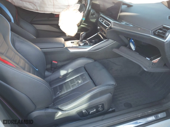2024 BMW M2 with VIN 3MF13DM04R8E25637, listed as a IAAI auction lot 41556777 with 18,810 mi miles. Bid and sale history available at carsss.com. Image 5.