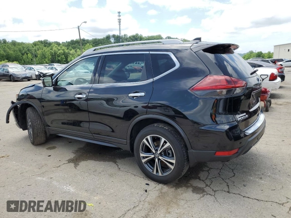 2019 Nissan Rogue SL with VIN 5N1AT2MV7KC795610, listed as a Copart auction lot 54126514 with 49,829 mi miles and Salvage Title. Bid and sale history available at carsss.com. Image 2.