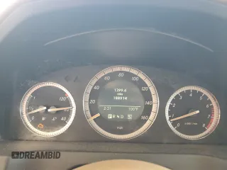 2008 Mercedes-Benz C 300 Sport with VIN WDDGF54X18F132281, listed as a Copart auction lot 63019685 with 188,914 mi miles and Salvage title. Bid and sale history available at DreamBid. Image 9.