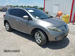 2009 Nissan Murano SL z VIN JN8AZ18U69W025703, wystawiony jako IAAI lot #42454283 z przebiegiem 141 133 mil mil oraz . Historia ofert i sprzedaży dostępna na DreamBid. Obrazek 1.