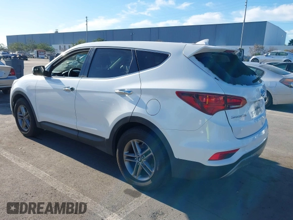 2017 Hyundai Santa Fe 2.4L z VIN 5XYZT3LB2HG383765, wystawiony jako IAAI lot #38642722 z przebiegiem 76 420 mil mil oraz . Historia ofert i sprzedaży dostępna na DreamBid. Obrazek 3.