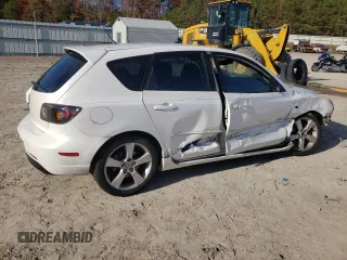 2006 Mazda 3 s with VIN JM1BK143961489627, listed as a Copart auction lot 82085924 with 204,899 mi miles and Salvage Title. Bid and sale history available at carsss.com. Image 3.