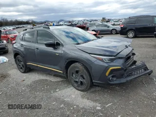 2024 Subaru Crosstrek Special Sports с VIN 4S4GUHF6XR3748209, выставлен на аукционе Copart как лот 49824325 с пробегом 51 254 миль миль и Списание • Salvage title. История ставок и продаж доступна на DreamBid. Изображение 4.