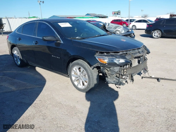 2019 Chevrolet Malibu LT with VIN 1G1ZD5STXKF161979, listed as a IAAI auction lot 41698873 with 81,518 mi miles. Bid and sale history available at carsss.com. Image 1.
