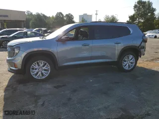 2024 GMC Acadia FWD Elevation with VIN 1GKENKKS2RJ170891, listed as a Copart auction lot 64642694 with 726 mi miles and Salvage Title. Bid and sale history available at carsss.com. Image 1.
