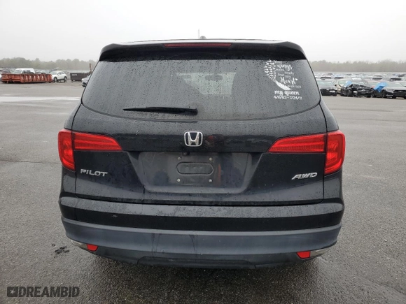 2018 Honda Pilot EX-L with VIN 5FNYF6H52JB071367, listed as a Copart auction lot 83959834 with 108,761 mi miles and Salvage Title. Bid and sale history available at carsss.com. Image 6.