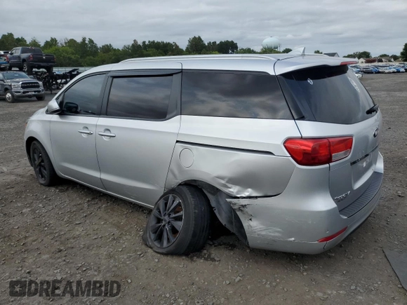 2016 Kia Sedona LX with VIN KNDMB5C12G6081894, listed as a Copart auction lot 69238454 with 127,507 mi miles and Salvage Title. Bid and sale history available at carsss.com. Image 2.
