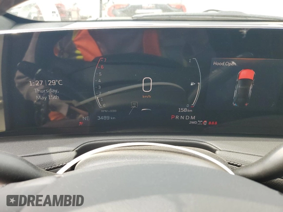 2024 Cadillac XT4 AWD Premium Luxury with VIN 1GYFZDR42RF162925, listed as a Copart auction lot 57039935 with 3,489 mi miles and Clean title. Bid and sale history available at DreamBid. Image 9.