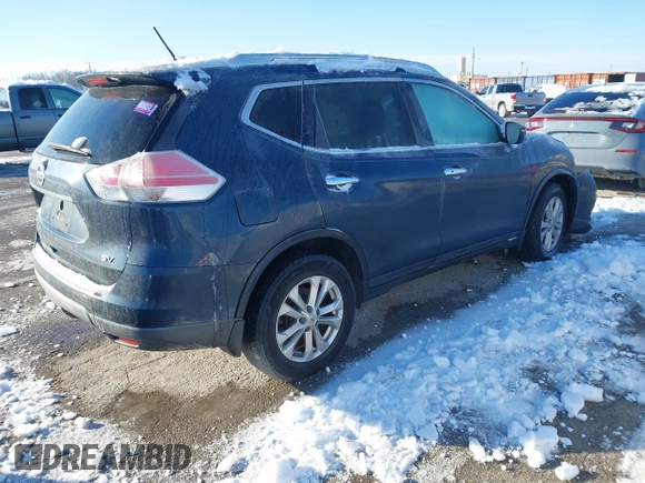 2016 Nissan Rogue S with VIN KNMAT2MT4GP651385, listed as a IAAI auction lot 41260834 with 120,932 mi miles and . Bid and sale history available at DreamBid. Image 4.