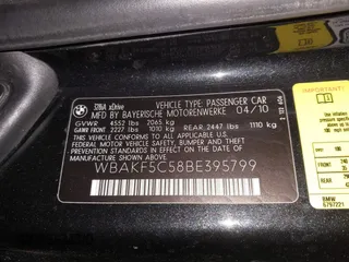 2011 BMW 3 Series 328i xDrive with VIN WBAKF5C58BE395799, listed as a IAAI auction lot 41580621 with 110,547 mi miles. Bid and sale history available at carsss.com. Image 9.
