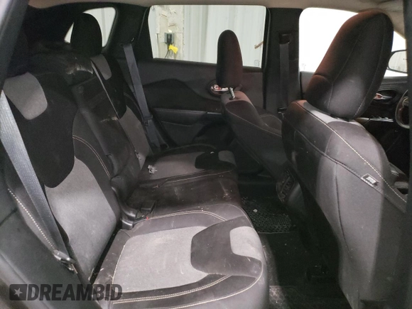 2014 Jeep Cherokee Latitude with VIN 1C4PJMCS8EW291223, listed as a Copart auction lot 52643255 with 167,621 mi miles and Salvage Title. Bid and sale history available at carsss.com. Image 10.