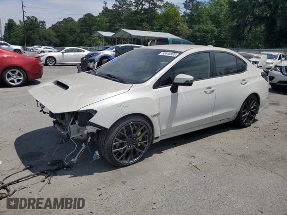 2019 Subaru WRX STI with VIN JF1VA2R67K9813765, listed as a Copart auction lot 53445805 with 42,675 mi miles and Salvage title. Bid and sale history available at DreamBid. Image 1.