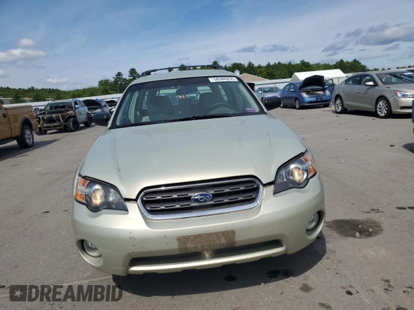 2005 Subaru Legacy Outback with VIN 4S4BP61C957304907, listed as a Copart auction lot 58586255 with 98,352 mi miles and Salvage title. Bid and sale history available at DreamBid. Image 5.