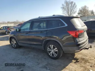 2016 Honda Pilot EX-L with VIN 5FNYF5H7XGB038380, listed as a Copart auction lot 82704994 with 108,400 mi miles and Salvage Title. Bid and sale history available at DreamBid. Image 2.