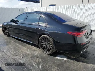 2022 Mercedes-Benz S 580 z VIN W1K6G7GB6NA144200, wystawiony jako Copart lot #48223505 z przebiegiem 29 488 mil mil oraz Szkoda całkowita • Salvage title. Historia ofert i sprzedaży dostępna na DreamBid. Obrazek 2.