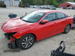 2018 Honda Civic EX с VIN 2HGFC2F79JH529785, выставлен на аукционе Copart как лот 55512055 с пробегом 36 958 миль миль и Списание • Salvage title. История ставок и продаж доступна на DreamBid. Изображение 1.