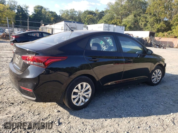 2018 Hyundai Accent SEL with VIN 3KPC24A39JE035328, listed as a Copart auction lot 70335713 with 62,915 mi miles. Bid and sale history available at carsss.com. Image 3.
