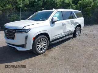 2021 Cadillac Escalade ESV Premium Luxury z VIN 1GYS4KKLXMR431568, wystawiony jako IAAI lot #42139123 z przebiegiem 37 696 mil mil oraz . Historia ofert i sprzedaży dostępna na DreamBid. Obrazek 18.