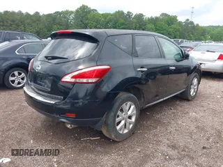 2014 Nissan Murano S with VIN JN8AZ1MW8EW517201, listed as a IAAI auction lot 42079418 with 165,098 mi miles. Bid and sale history available at carsss.com. Image 4.