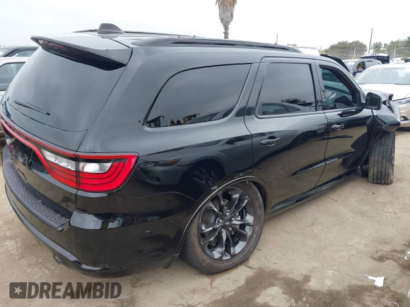 2025 Dodge Durango R/T with VIN 1C4SDJCT6SC503445, listed as a IAAI auction lot 42428235 with 7,142 mi miles and . Bid and sale history available at DreamBid. Image 4.