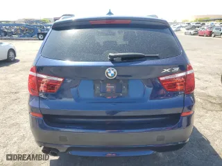2013 BMW X3 xDrive28i with VIN 5UXWX9C55D0A25033, listed as a Copart auction lot 54095455 with 138,061 mi miles and Clean Title. Bid and sale history available at carsss.com. Image 6.