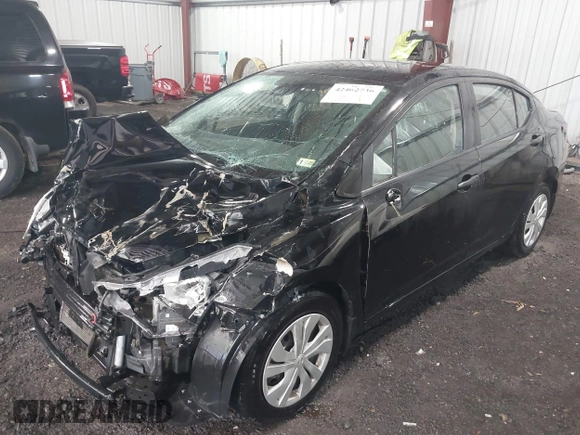 2021 Nissan Versa S with VIN 3N1CN8DV3ML923586, listed as a IAAI auction lot 42462736 with 114,435 mi miles and . Bid and sale history available at DreamBid. Image 2.