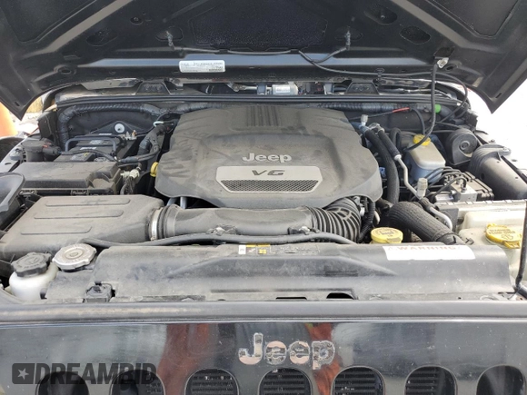 2018 Jeep Wrangler Unlimited Sport S with VIN 1C4HJWDG9JL929128, listed as a Copart auction lot 56760154 with 58,579 mi miles and Salvage title. Bid and sale history available at DreamBid. Image 13.