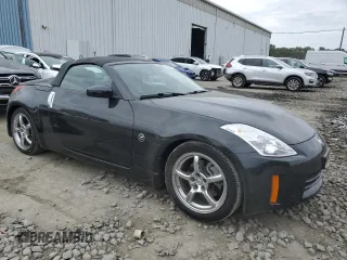 2008 Nissan 350Z Enthusiast with VIN JN1BZ36A98M851091, listed as a Copart auction lot 72007834 with 24,318 mi miles and Salvage Title. Bid and sale history available at DreamBid. Image 4.