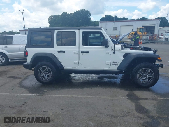 2018 Jeep Wrangler Unlimited Sport с VIN 1C4HJXDG3JW129798, выставлен на аукционе IAAI как лот 42635872 с пробегом 74 392 миль миль и . История ставок и продаж доступна на DreamBid. Изображение 14.