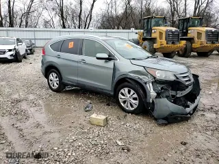 2012 Honda CR-V EX-L with VIN JHLRM4H73CC014260, listed as a Copart auction lot 51621715 with 0 mi miles and Non Repairable. Bid and sale history available at carsss.com. Image 14.