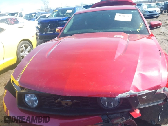 2010 Ford Mustang GT with VIN 1ZVBP8CH9A5121129, listed as a IAAI auction lot 41688528 with 113,089 mi miles. Bid and sale history available at carsss.com. Image 12.