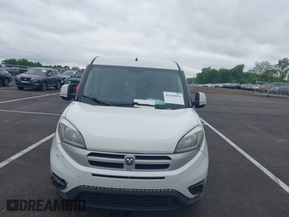 2016 Ram ProMaster City Cargo Tradesman SLT with VIN ZFBERFBT7G6B11910, listed as a IAAI auction lot 42169074 with 238,834 mi miles and . Bid and sale history available at DreamBid. Image 12.