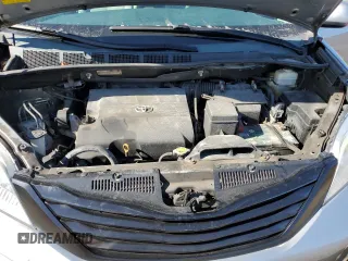 2014 Toyota Sienna L with VIN 5TDZK3DC9ES476369, listed as a Copart auction lot 48244165 with 123,574 mi miles and Salvage Title. Bid and sale history available at carsss.com. Image 12.
