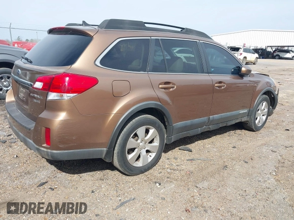 2011 Subaru Outback Limited Power Moon with VIN 4S4BRELC0B2390151, listed as a IAAI auction lot 41732654 with 247,155 mi miles and . Bid and sale history available at DreamBid. Image 4.