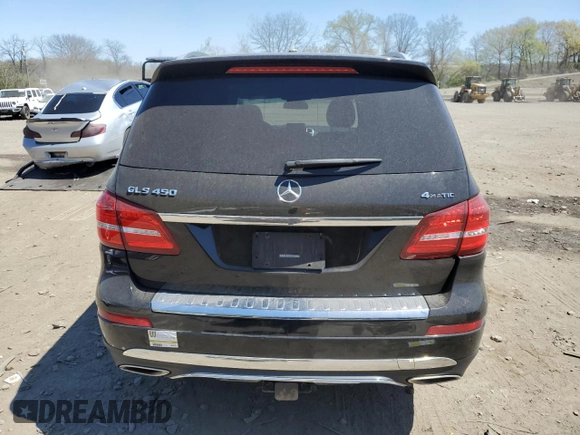 2019 Mercedes-Benz GLS 450 with VIN 4JGDF6EE9KB233854, listed as a Copart auction lot 52087014 with 46,272 mi miles and . Bid and sale history available at DreamBid. Image 6.