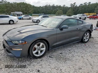 2019 Ford Mustang EcoBoost z VIN 1FA6P8TH6K5134061, wystawiony jako Copart lot #56748075 z przebiegiem 146 727 mil mil oraz Szkoda całkowita • Salvage title. Historia ofert i sprzedaży dostępna na DreamBid. Obrazek 1.