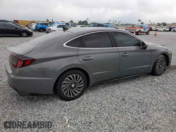 2020 Hyundai Sonata Hybrid Limited with VIN KMHL54JJXLA013913, listed as a Copart auction lot 68998073 with 115,396 mi miles. Bid and sale history available at carsss.com. Image 3.