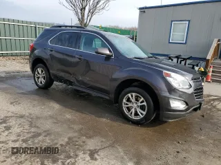 2016 Chevrolet Equinox LT with VIN 2GNFLFEK2G6224541, listed as a Copart auction lot 52292745 with 92,636 mi miles and Salvage Title. Bid and sale history available at DreamBid. Image 4.
